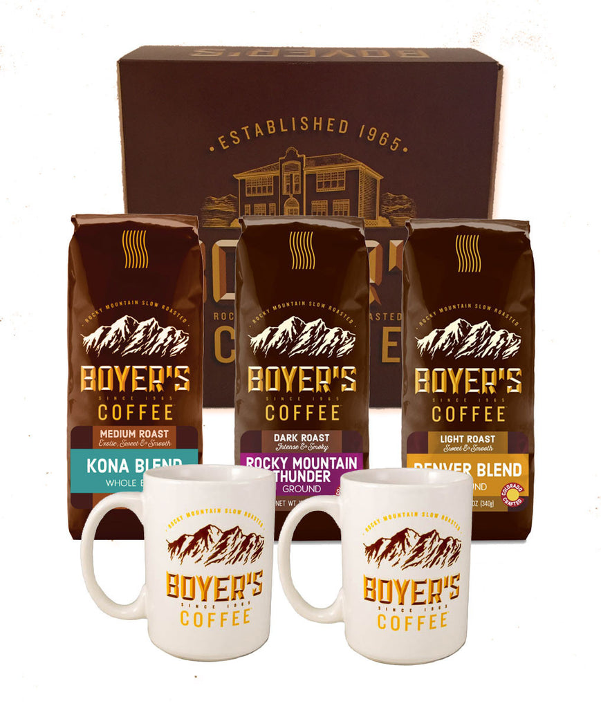 Boyer's Classic Roast Coffee Kit Gift Set