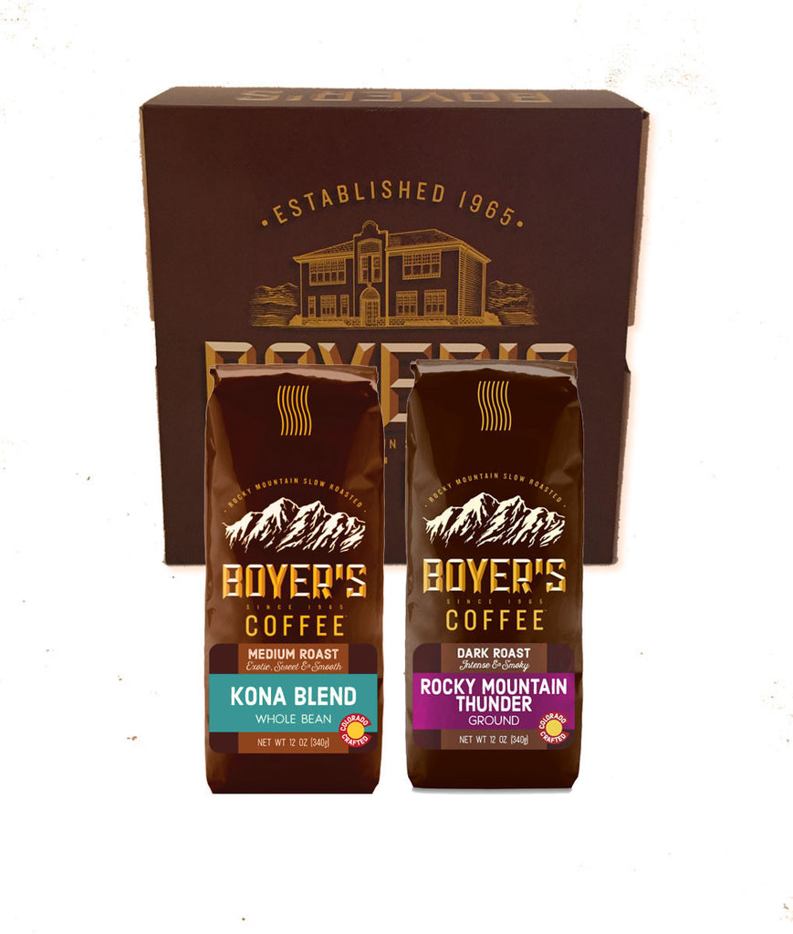 Boyer's Classic Roast Coffee Duo Gift Box