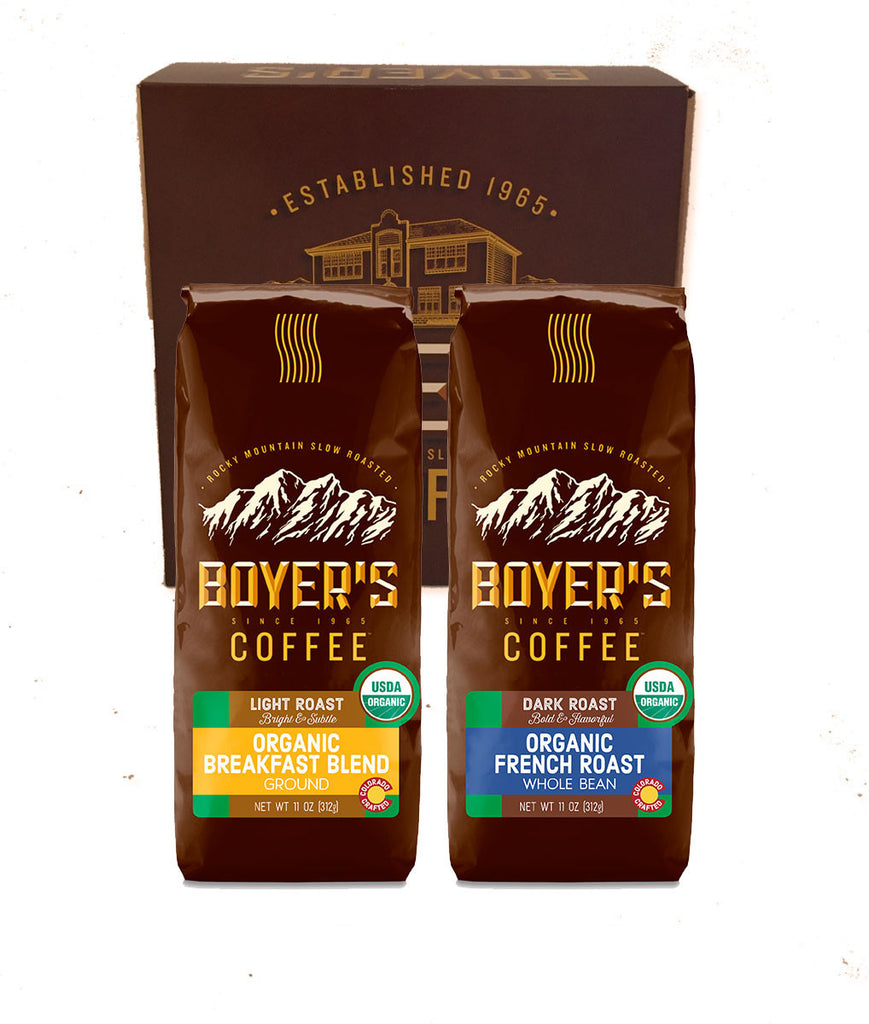 Boyer's Organic Coffee Duo Gift Box