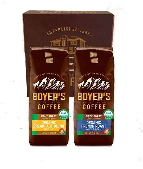 Boyer's Organic Coffee Duo Gift Box